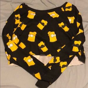 H&M Simpson’s croptop